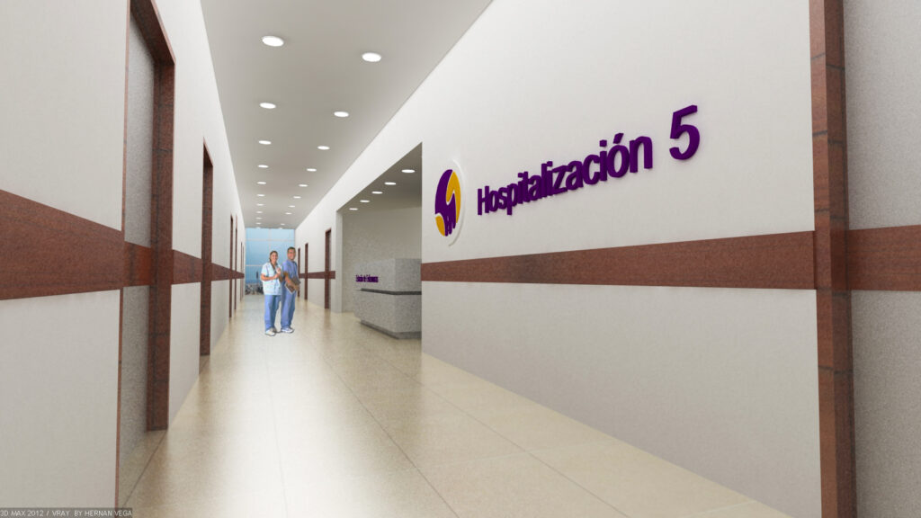 CORREDOR DE HOSPITALIZACION 1